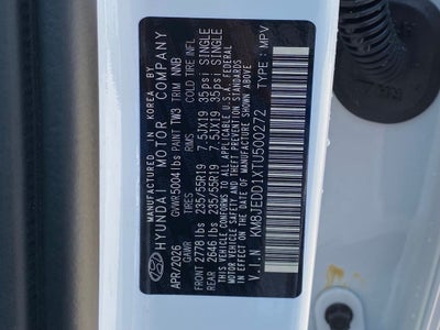 2026 Hyundai TUCSON HYBRID Limited