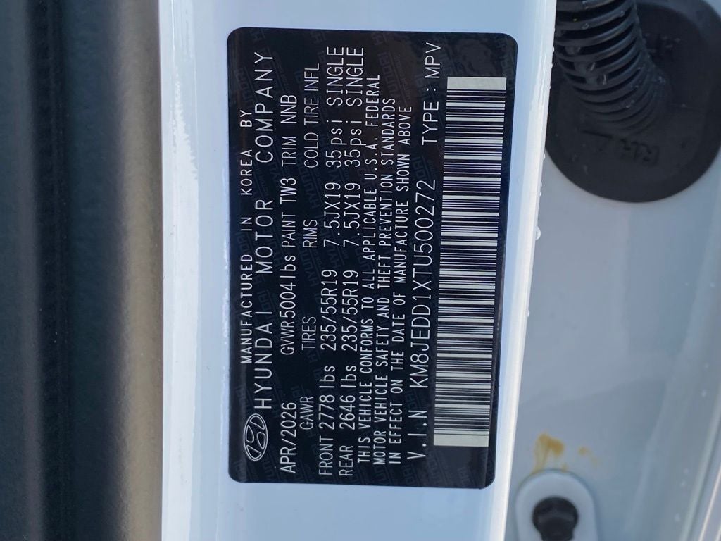 2026 Hyundai TUCSON HYBRID Limited