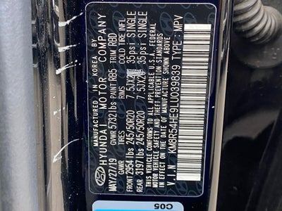 2020 Hyundai PALISADE Limited