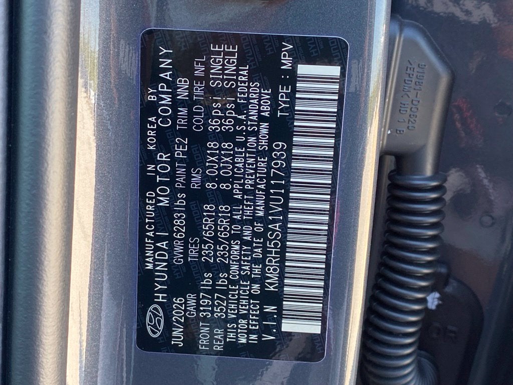 2027 Hyundai PALISADE HYBRID Blue SEL Premium 7P