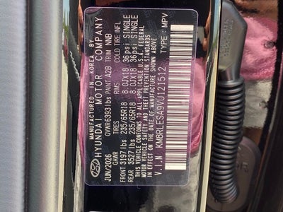 2027 Hyundai PALISADE HYBRID SEL 7P