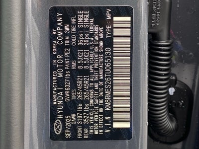 2026 Hyundai PALISADE Calligraphy AWD