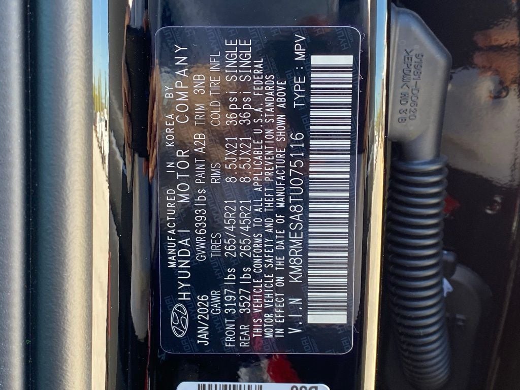 2026 Hyundai PALISADE HYBRID Calligraphy