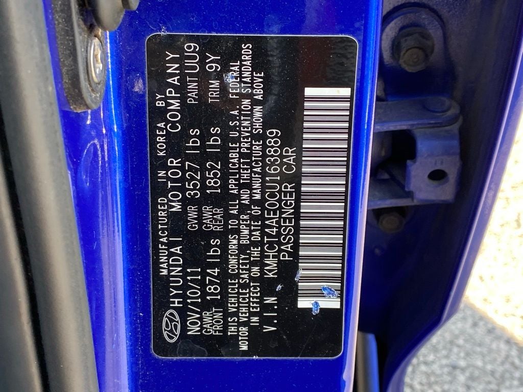 2012 Hyundai ACCENT GLS