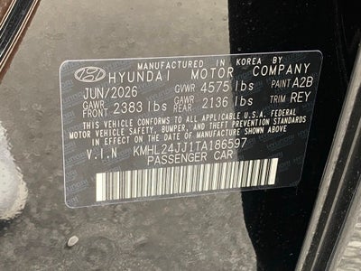 2026 Hyundai SONATA HYBRID Blue
