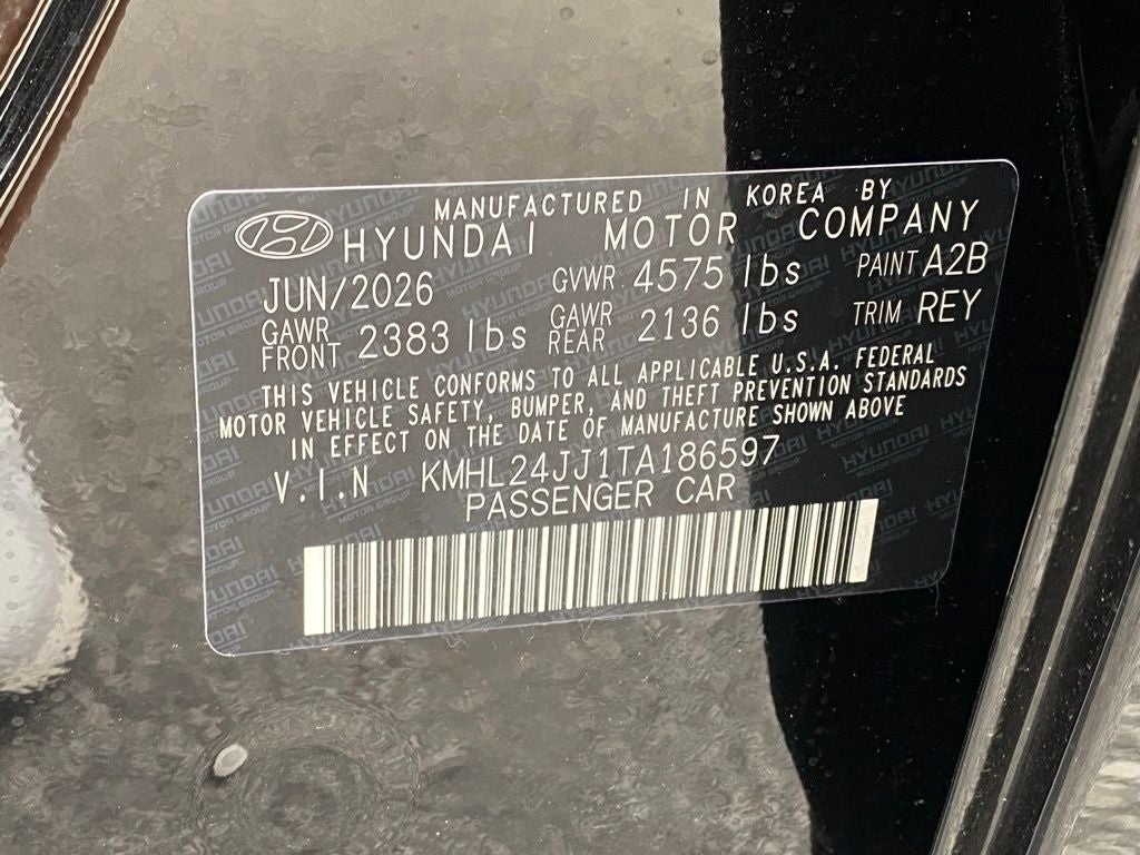 2026 Hyundai SONATA HYBRID Blue