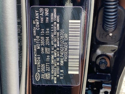 2026 Hyundai ELANTRA Limited