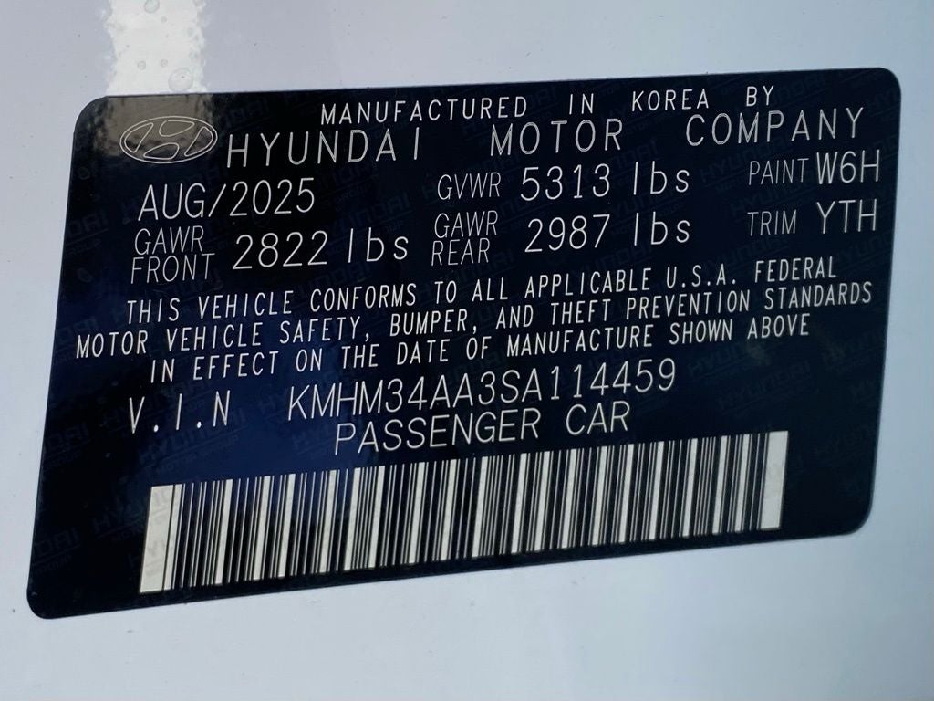 2025 Hyundai IONIQ 6 SEL
