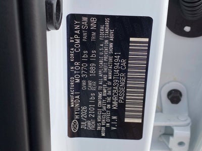 2026 Hyundai VENUE SEL