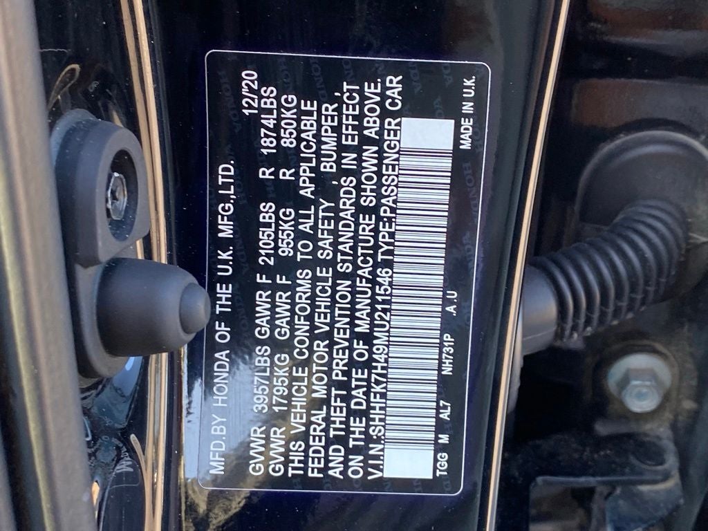 2021 Honda Civic Sport