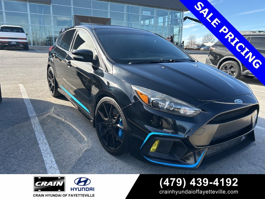 2017 Ford Focus RS RS2, RECARO SEATING, SUNROOF, TUNED, AWD