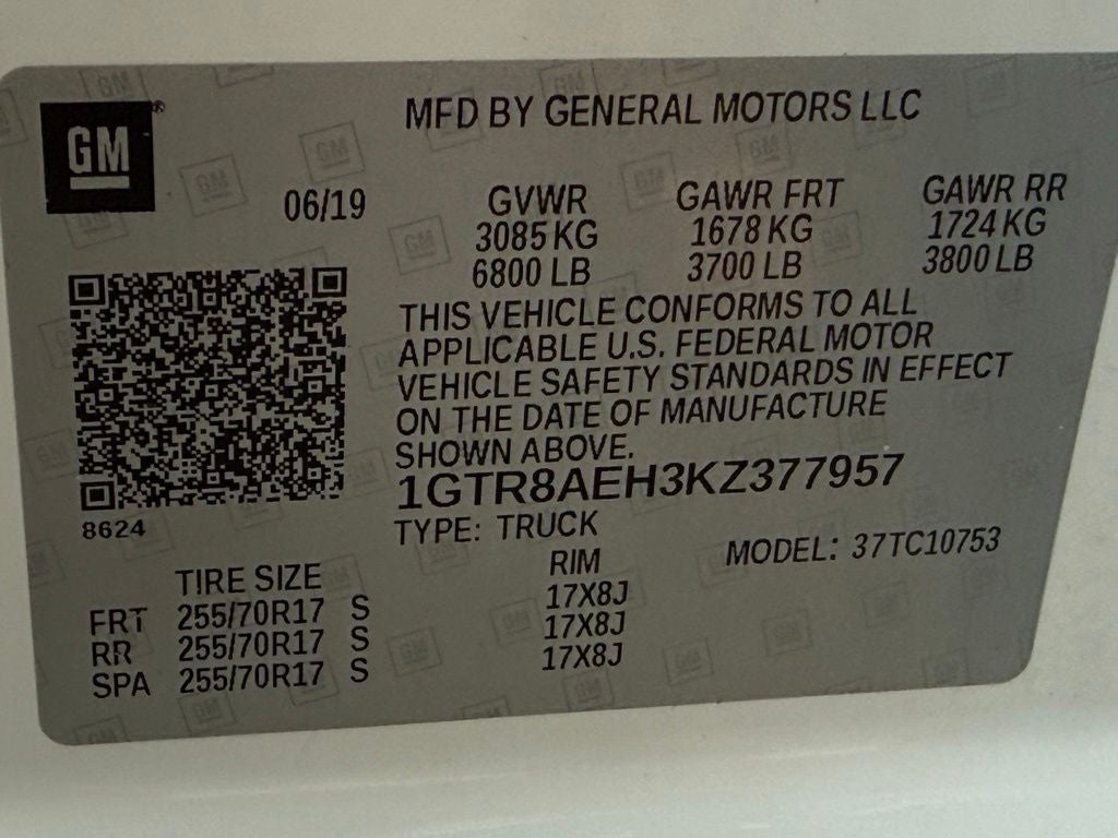 2019 GMC Sierra 1500 Base