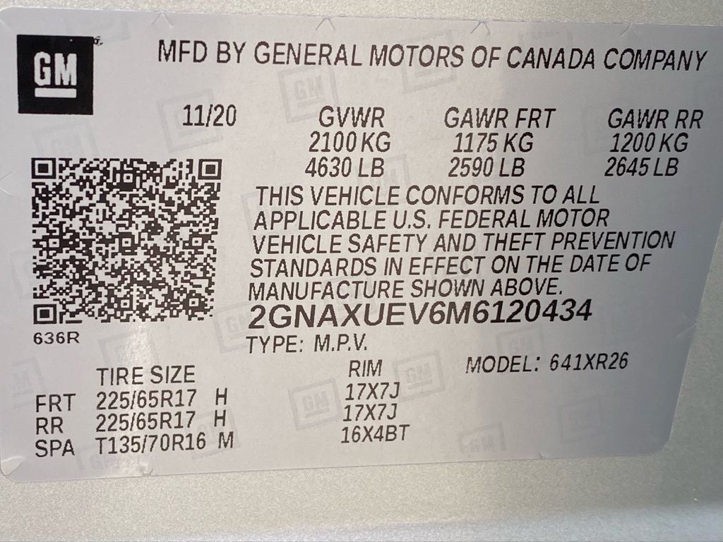 2021 Chevrolet Equinox LT