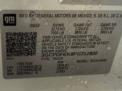 2023 Chevrolet Silverado 1500 LT Trail Boss