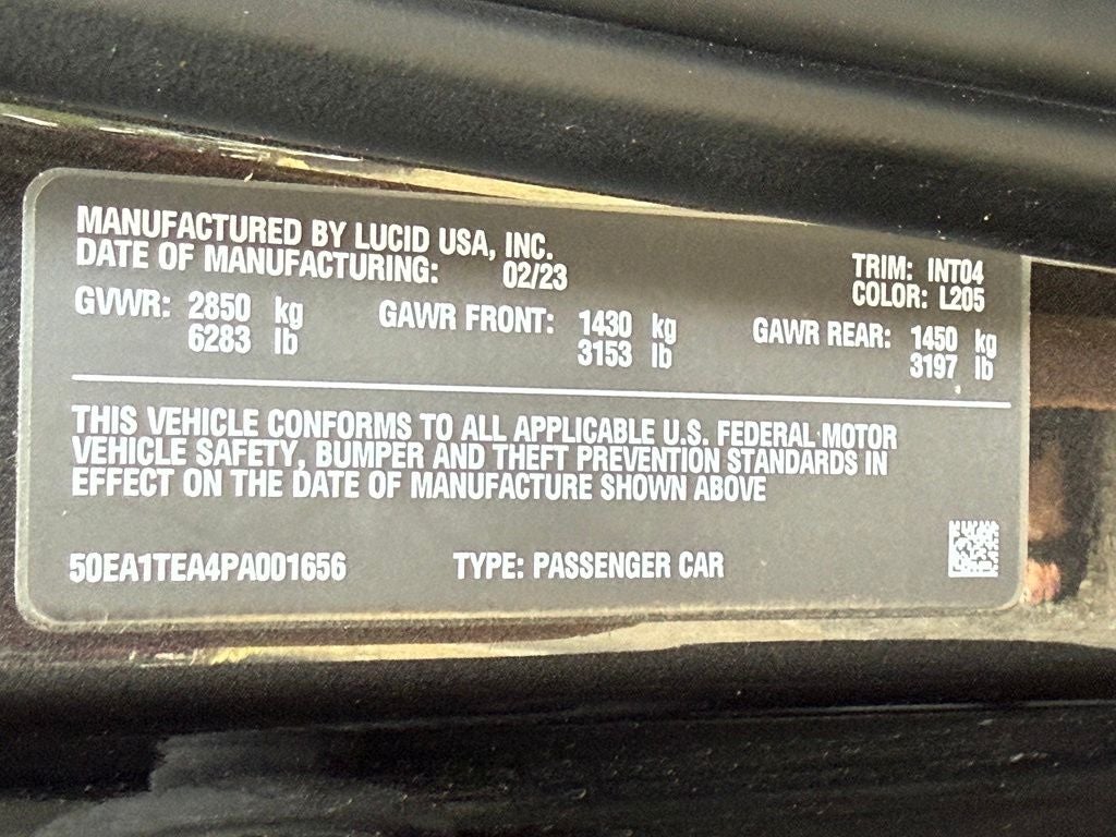 2023 Lucid Air Touring