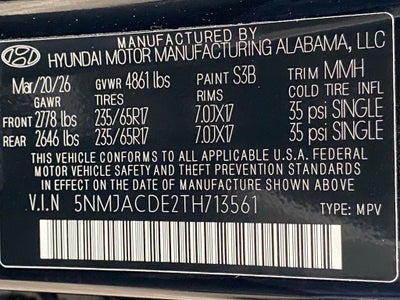 2026 Hyundai TUCSON SE