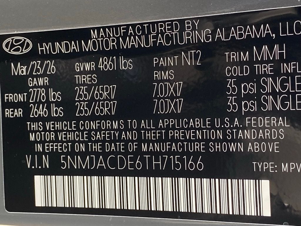 2026 Hyundai TUCSON SE