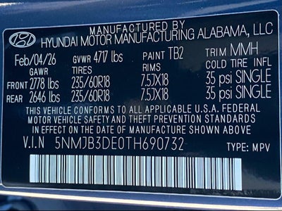 2026 Hyundai TUCSON SEL FWD