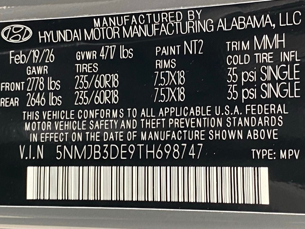 2026 Hyundai TUCSON SEL FWD