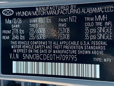 2026 Hyundai TUCSON SEL