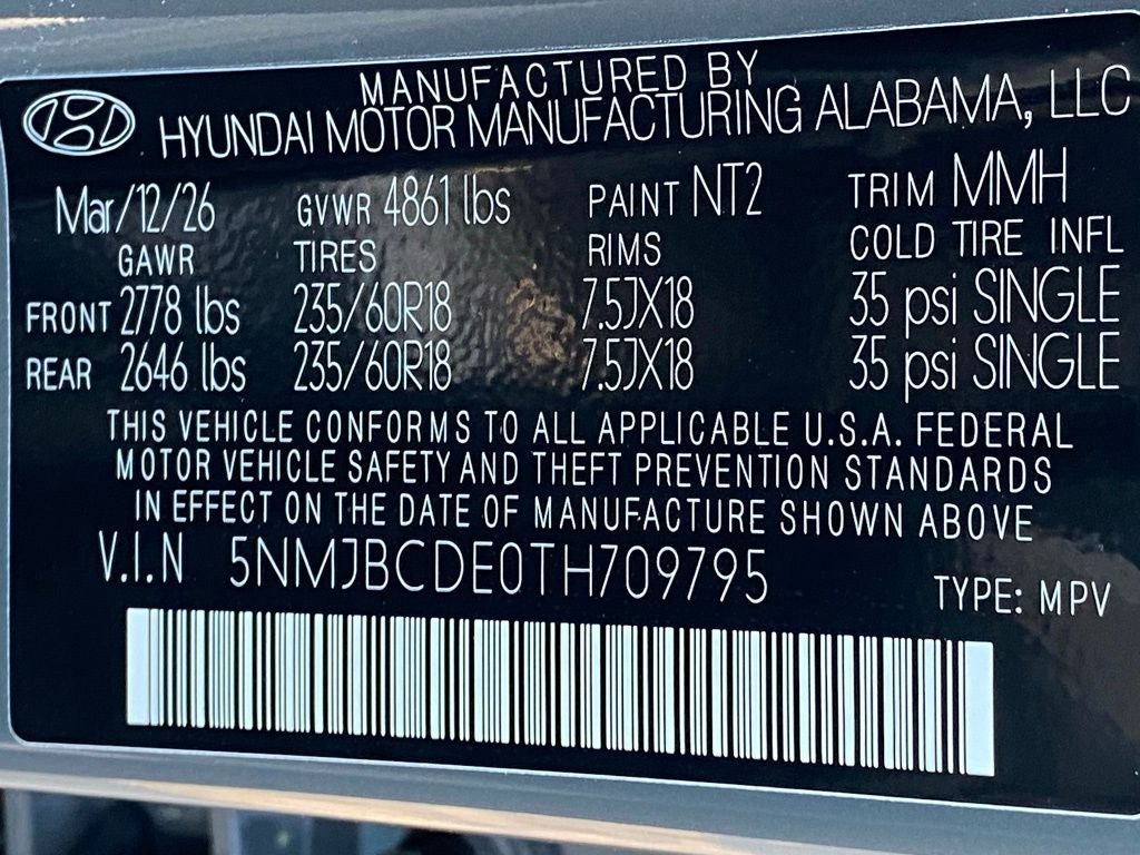 2026 Hyundai TUCSON SEL