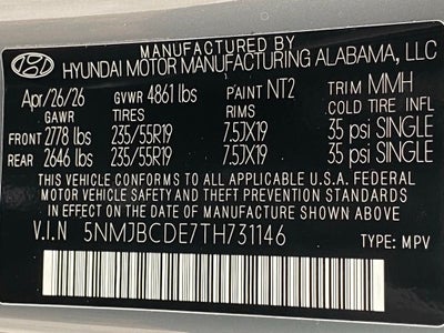 2026 Hyundai TUCSON SEL