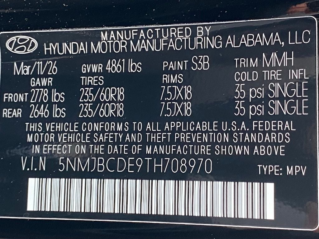 2026 Hyundai TUCSON SEL