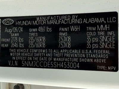 2025 Hyundai TUCSON SEL Convenience AWD