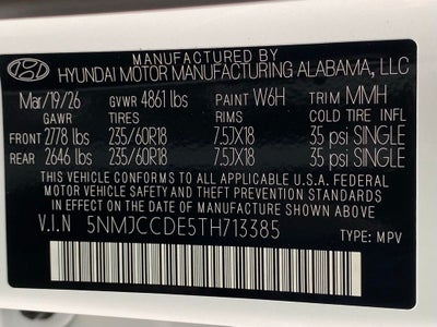 2026 Hyundai TUCSON SEL Premium