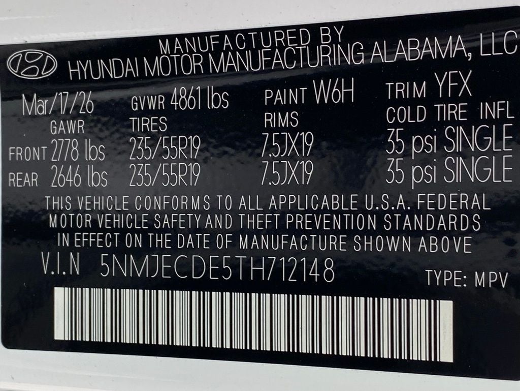 2026 Hyundai TUCSON Limited AWD
