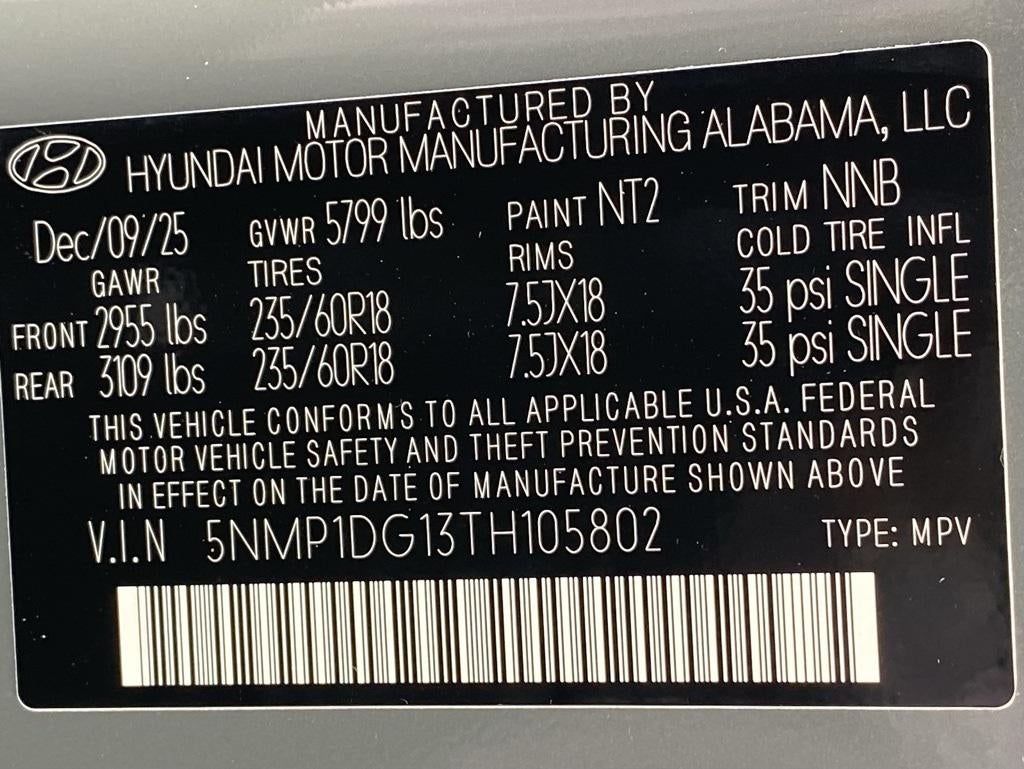 2026 Hyundai SANTA FE HYBRID SE