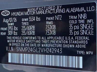 2027 Hyundai SANTA FE SEL
