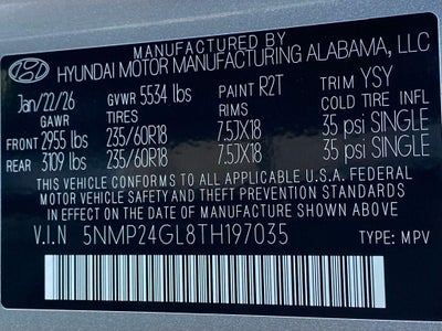 2026 Hyundai SANTA FE SEL FWD