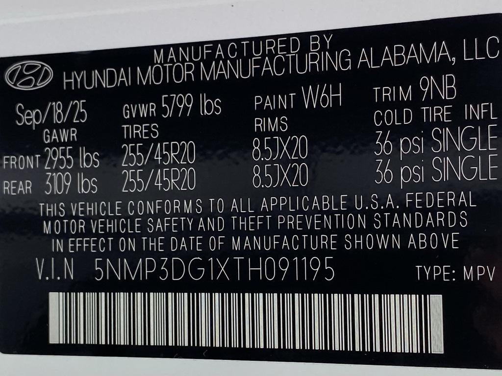 2026 Hyundai SANTA FE HYBRID Limited
