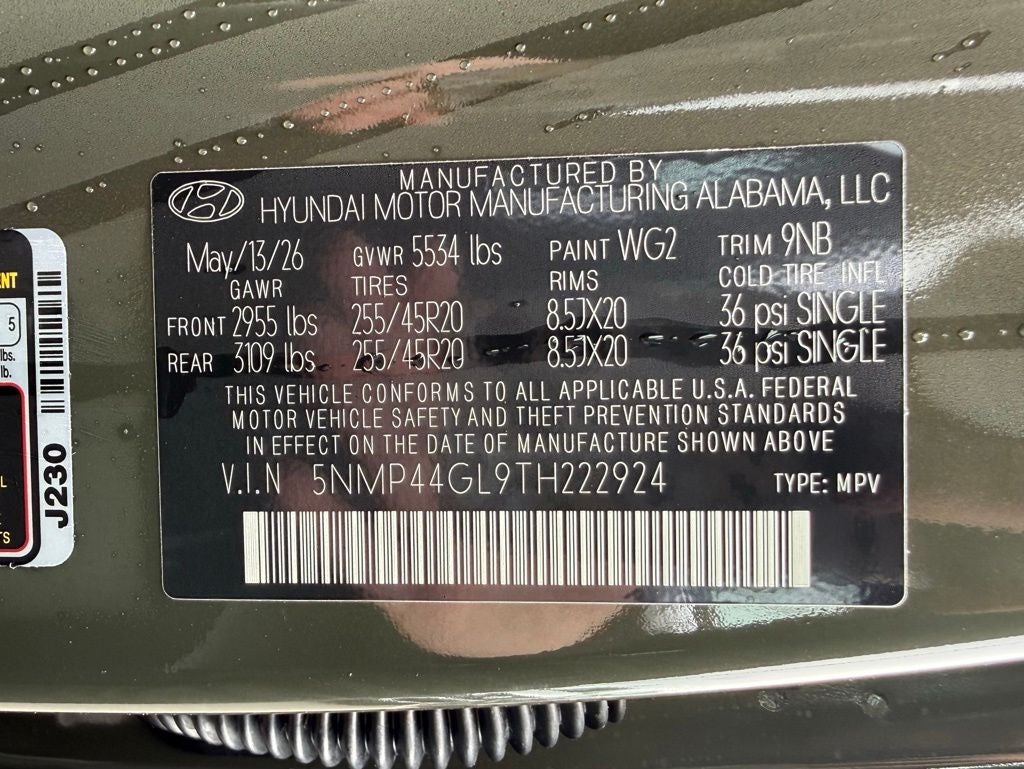 2026 Hyundai SANTA FE Limited