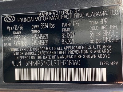 2026 Hyundai SANTA FE Calligraphy