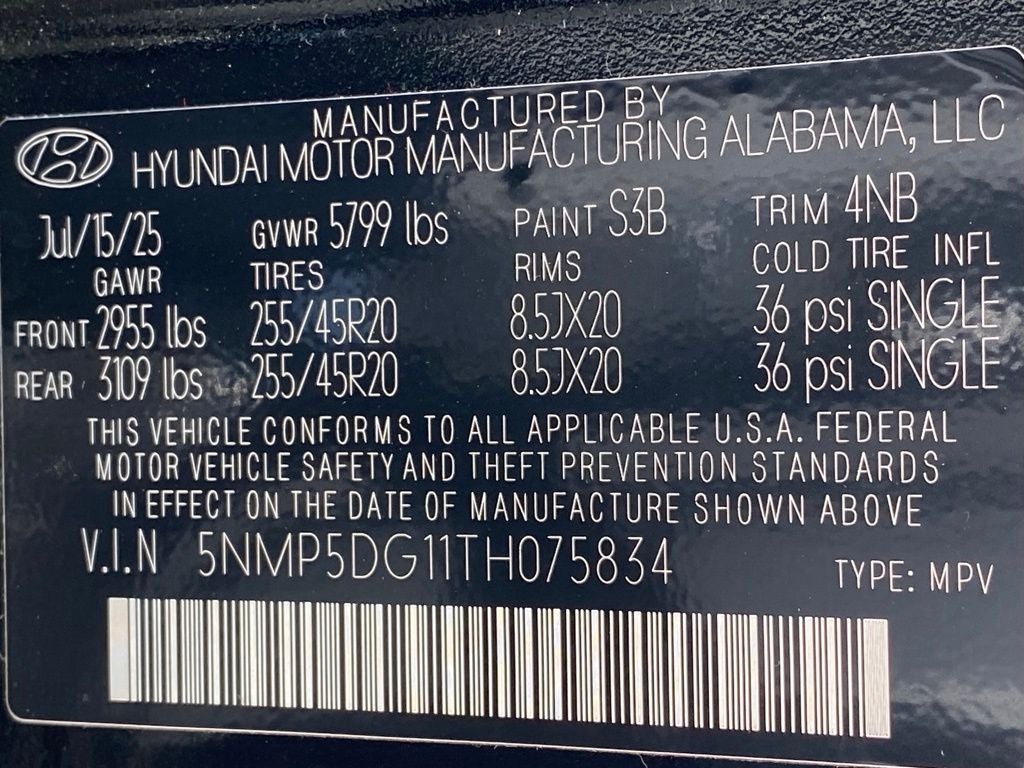 2026 Hyundai SANTA FE HYBRID Calligraphy