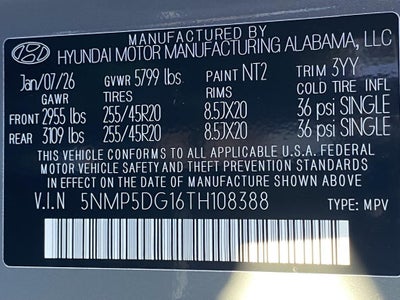 2026 Hyundai SANTA FE HYBRID Calligraphy