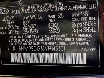 2027 Hyundai SANTA FE HYBRID Calligraphy - CUSTOM WRAP