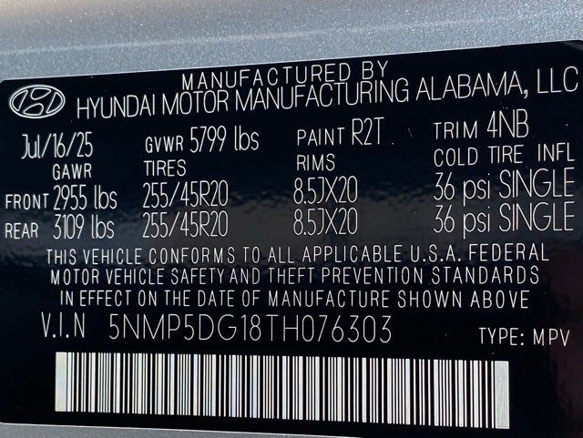 2026 Hyundai SANTA FE HYBRID Calligraphy