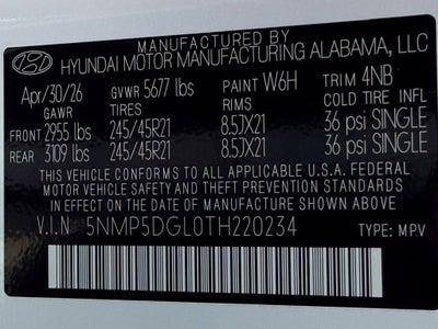 2026 Hyundai SANTA FE Calligraphy
