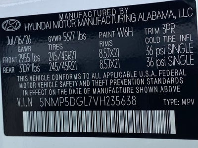 2027 Hyundai SANTA FE Calligraphy