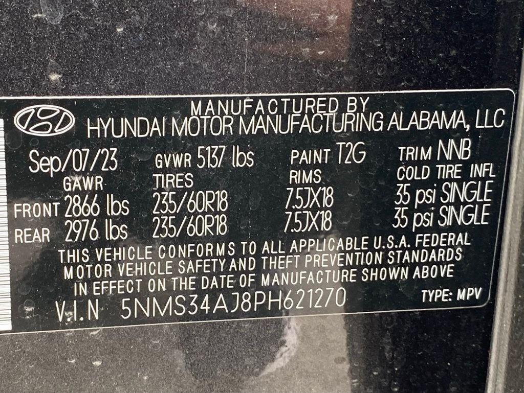 2023 Hyundai SANTA FE SEL WON't LAST