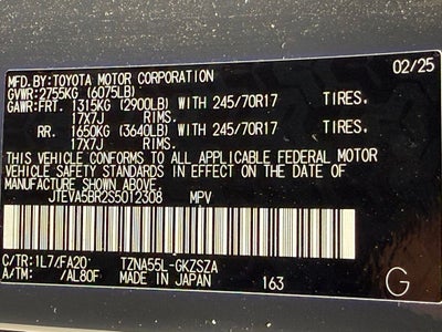 2025 Toyota 4Runner SR5