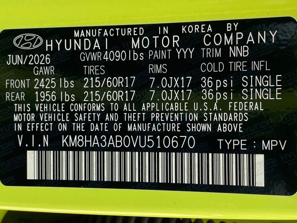 2027 Hyundai KONA SE