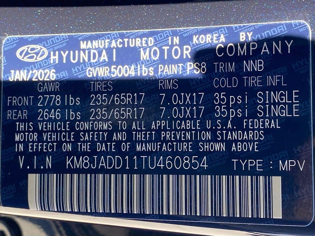 2026 Hyundai TUCSON HYBRID Blue