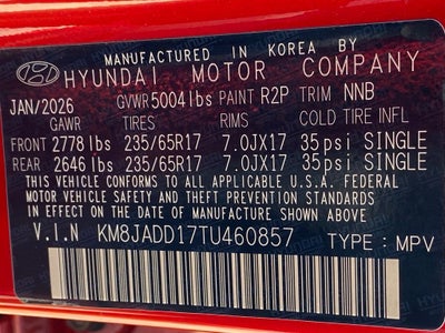 2026 Hyundai TUCSON HYBRID Blue SE