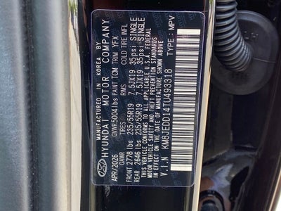 2026 Hyundai TUCSON HYBRID Limited