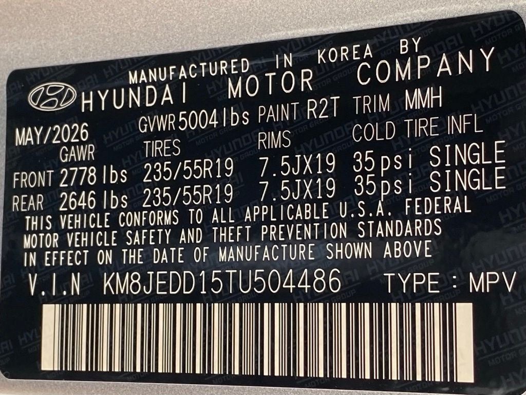 2026 Hyundai TUCSON HYBRID Limited