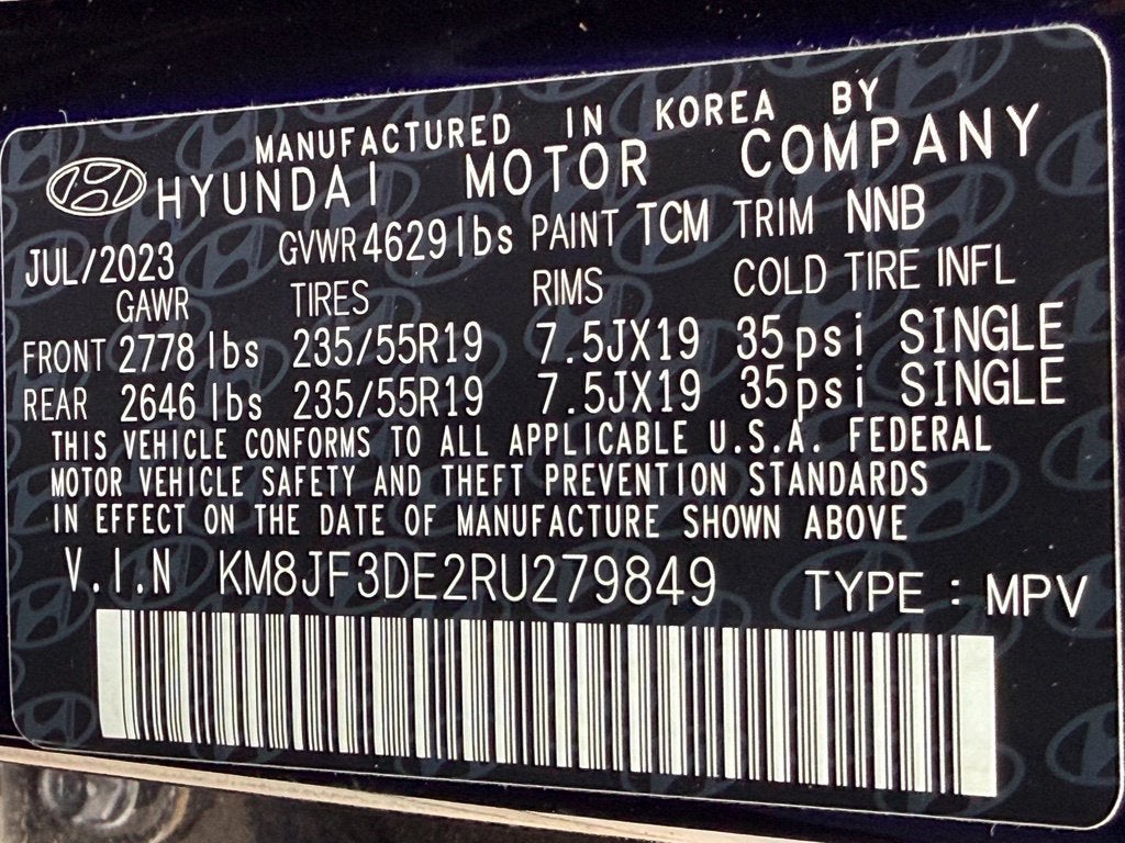 2024 Hyundai TUCSON XRT - ONE OWNER